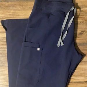 Figs Navy scrub pants